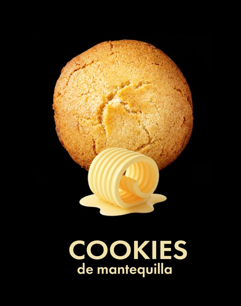 Cookie roll de mantequilla (hasta 16 porciones)