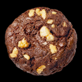 Cookie de chocolate negro con nueces (hasta 48 porciones)