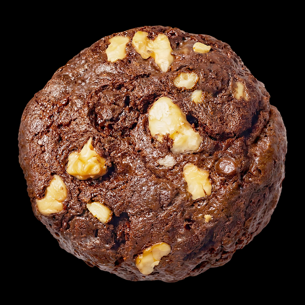 Cookie de chocolate negro con nueces (hasta 16 porciones)