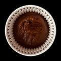 Coulant de chocolate negro